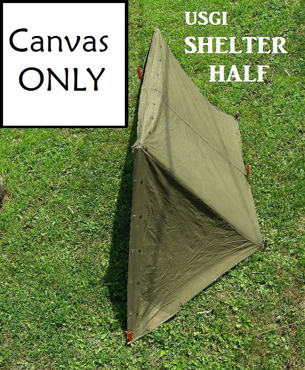 BLOW OUT USGI Shelter Half Canvas Only